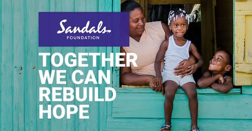 Sandals Foundation Jamacia Relief